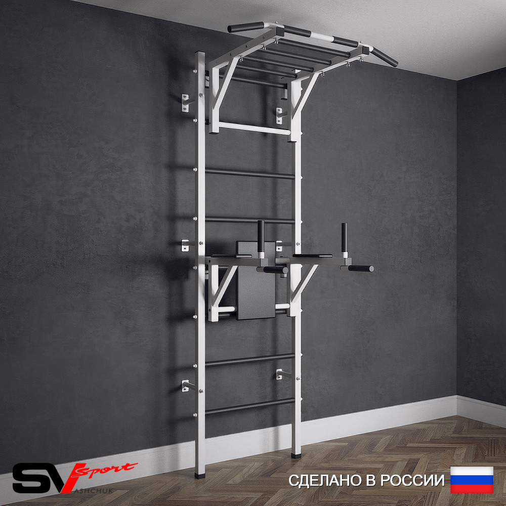 Шведская стенка Sv Sport (Турник рукоход/Брусья)