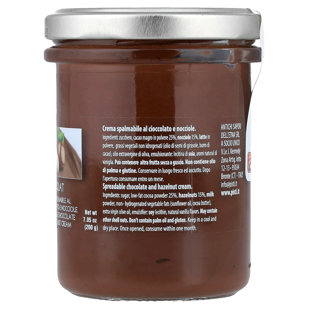 Pisti, пастообразный крем с шоколадом и фундуком, 200 г (7,05 унции)