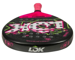 Ракетка для падел тенниса LOK Be Flow Gen 2 - pink/green