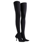 Balenciaga Hourglass 100mm Over The Knee Boots Women"s
