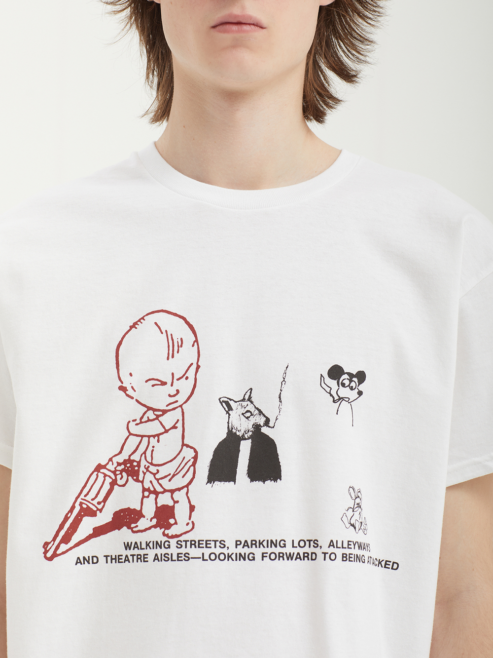 Мужская Футболка Depression Test Print