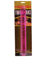 Фаллоимитатор двойной Twin Peaks, розовый (Цвет: розовый)