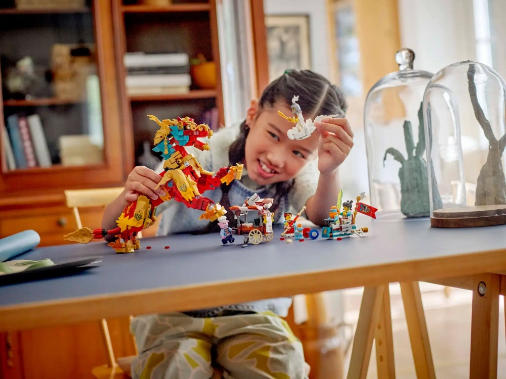 Конструктор LEGO Monkie Kid 80066 Мифическое существо Цилинь