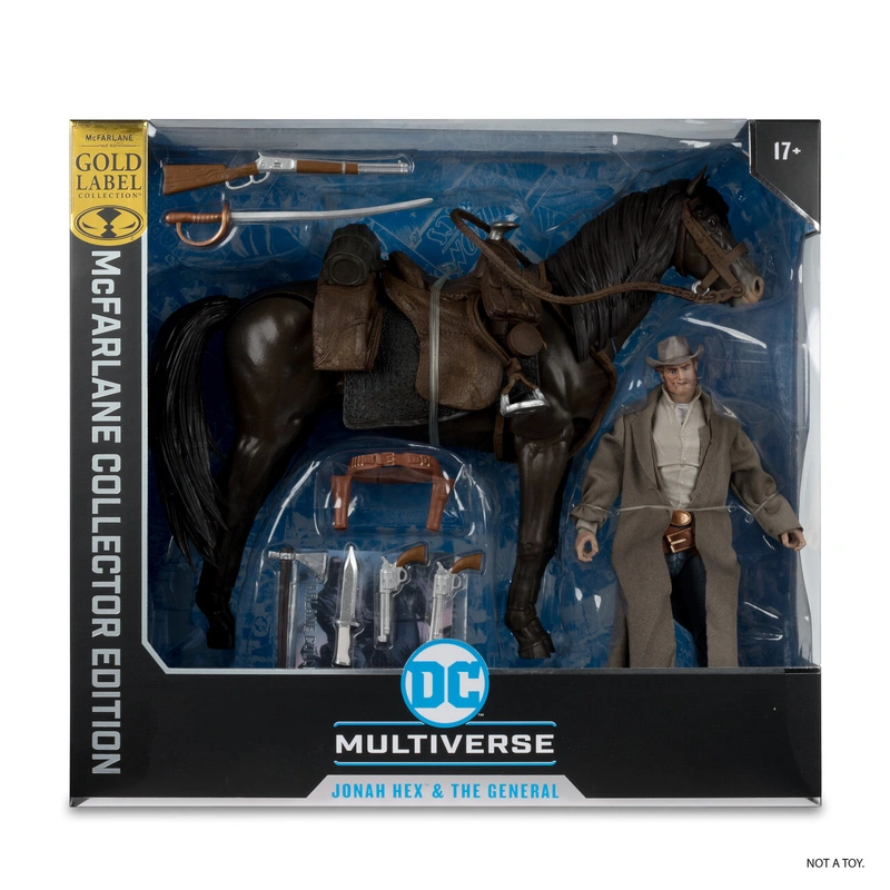 Набор Фигурок McFarlane Toys DC Multiverse Gold Label Collector Edition of Jonah Hex & The General