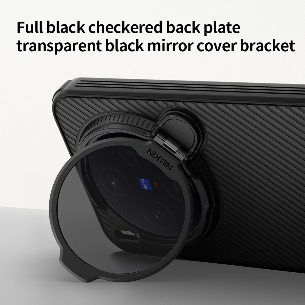 Чехол с MagSafe от Nillkin на Vivo X300 с прозрачной откидной крышкой, серия CamShield Prop Magnetic (версия с прозрачной крышкой объектива)