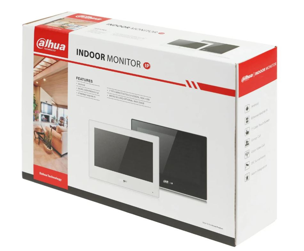 Монитор IP-домофона Dahua DHI-VTH5321GB-W