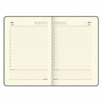 Ручка шариковая PARKER "Jotter Plastic CT", корпус черный, ежедневник А5 черный, белый срез, пакет, 880895