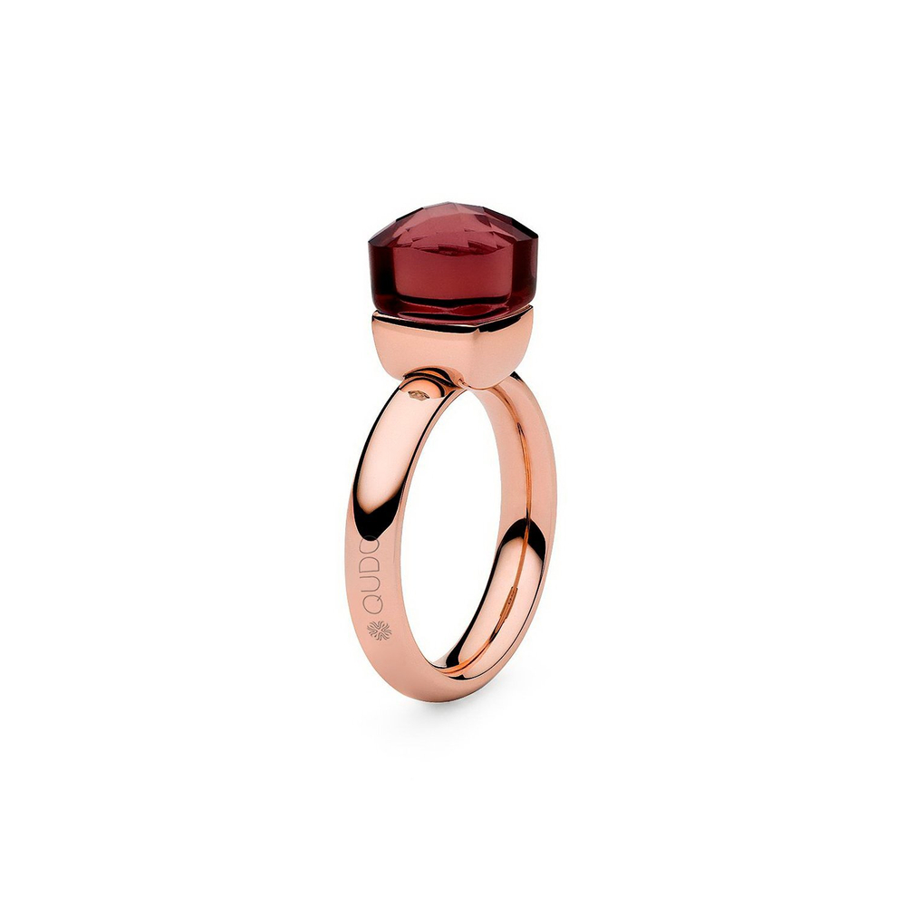 Кольцо Qudo Firenze ruby 18.5 мм 610216 R/RG размер 18,5