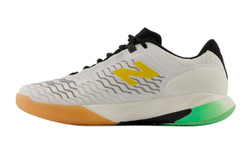 Теннисные кроссовки New Balance Fresh Foam X CT-Rally v2 — белый/металлический золотой