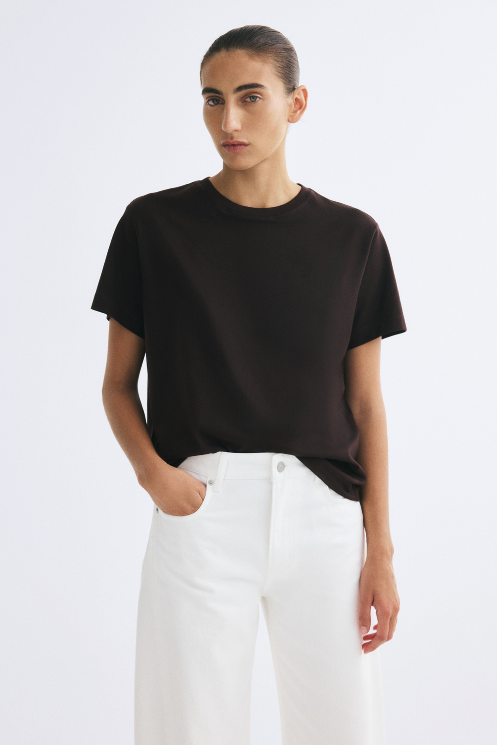 Футболка из хлопка Supima® - H&M