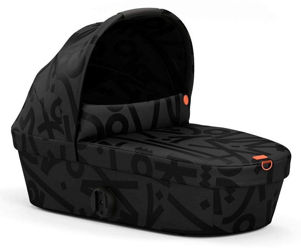 Коляска 2 в 1 Cybex Melio Street Real Black с дождевиком