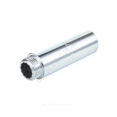 Удлинитель латунь хром Ду 15 (1/2") L=80мм ВР/НР 9031 Aquasfera 9031-08