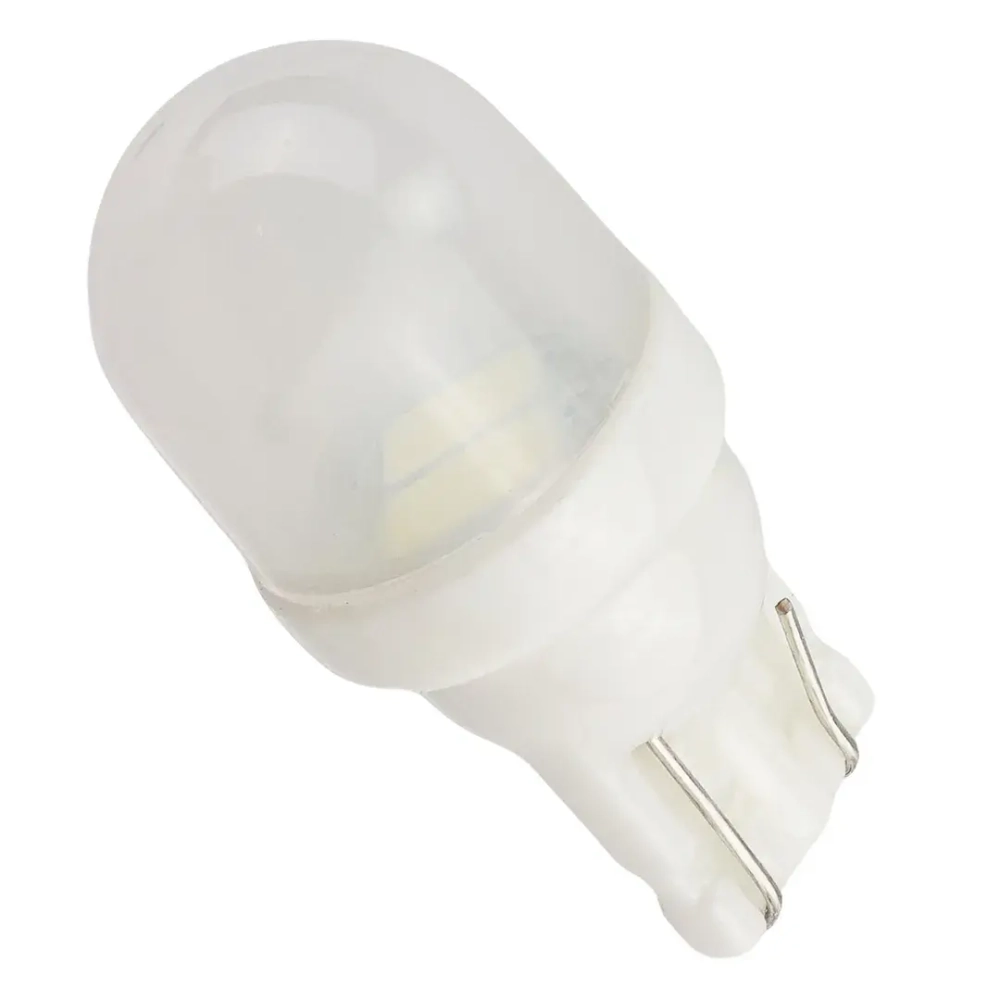 Лампочка светодиодная T10-1W Ceramic 12v белая KING T10-1W Ceramic W