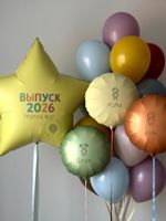 Воздушные шары Выпускной №9107
