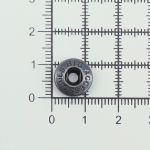 Часть кнопки Альфа (S-образная) ⌀11.5 мм (B-часть), 5 чернен, 100 шт, BIG