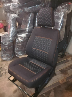Комфортные Сиденья XL.  Усиленные, плотные, широкие!