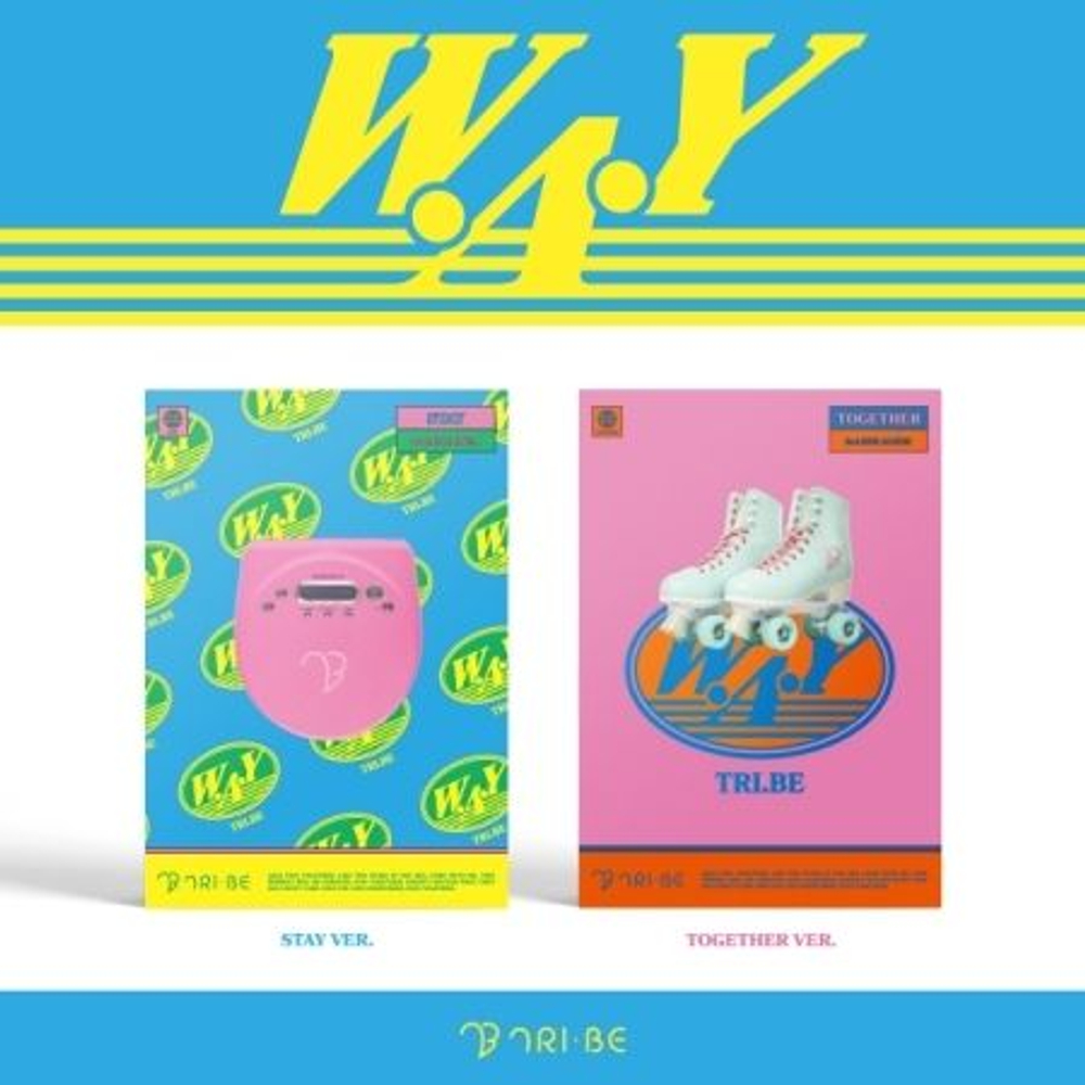 Альбом TRI.BE - W.A.Y 2nd Mini Album RANDOM Version