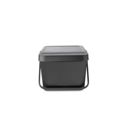 Brabantia Контейнер для мусора Sort & Go 20л для сортировки, серый 277726