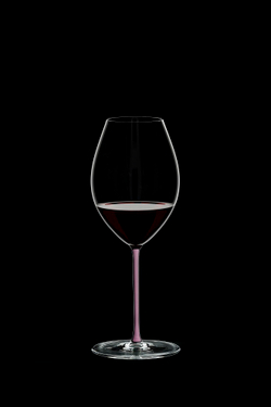 Бокал для красного вина 650мл Riedel Fatto a Mano Old World Syrah с розовой ножкой