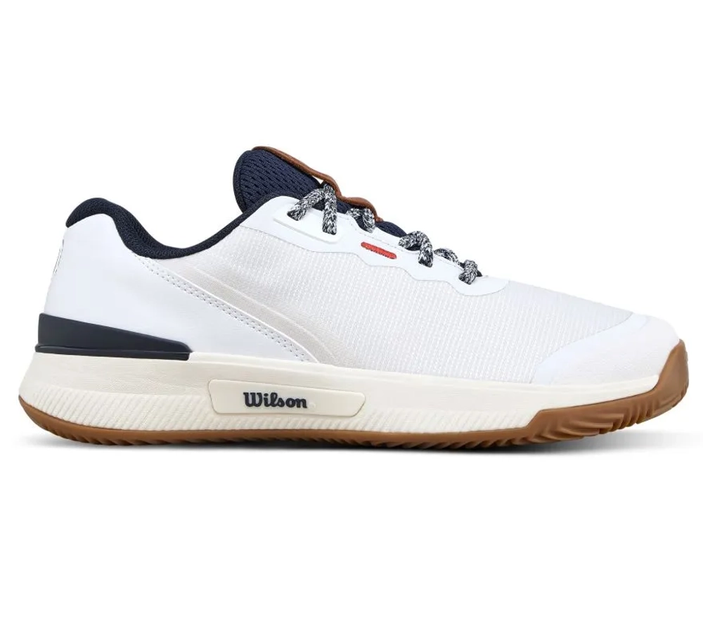 Женские теннисные кроссовки Wilson Intrigue Pro Clay - white/navy blazer/gum1a