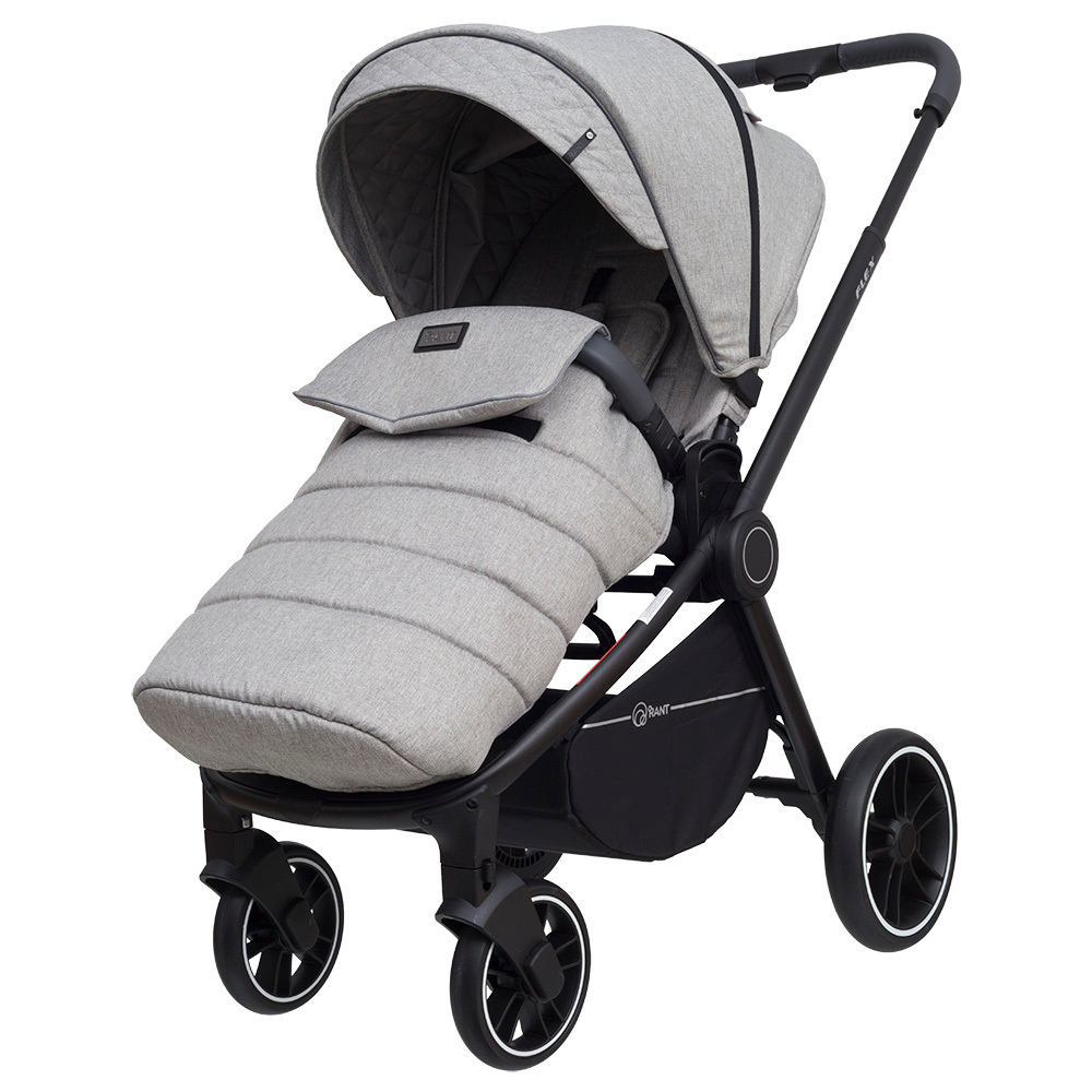 Коляска детская "FLEX Trends" (2в1) RA062 Light Grey