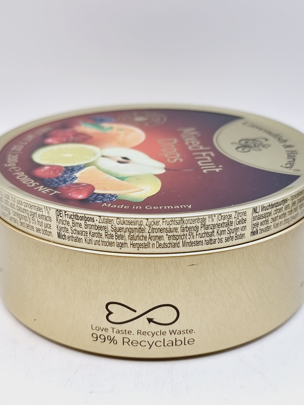 Леденцы Cavendish & Harvey MIXED FRUIT фрктовый микс 200 г (Германия)