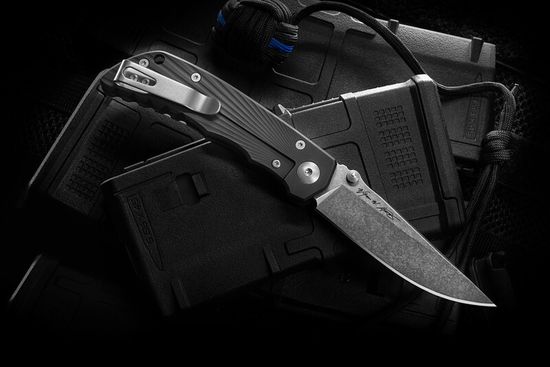Нож Spartan Blades "Starburst" SFBL13BKSW Talos II - нож складной, черная алюмин.рукоять, клинок 154CM