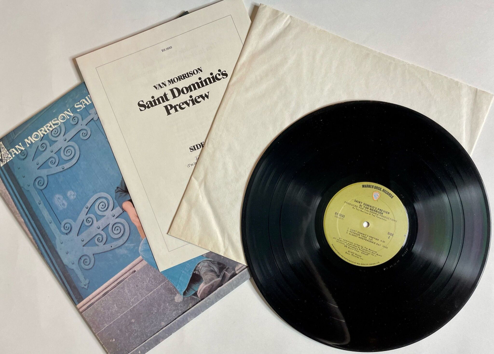 Винтажная виниловая пластинка LP Van Morrison Saint Dominic Preview (Canada 1972)