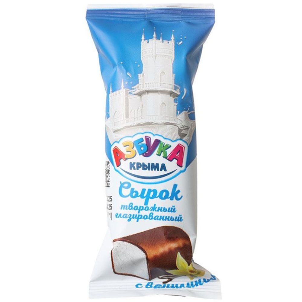 Сырок Азбука Крыма глаз. с фисташкой 40 гр м/у