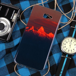 Чехол ТПУ Горы для Samsung Galaxy J4+ (2018), 011013