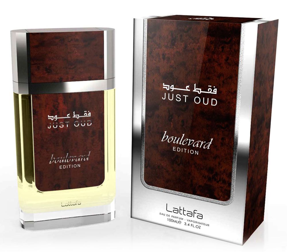 Lattafa Perfumes Just Oud Boulevard