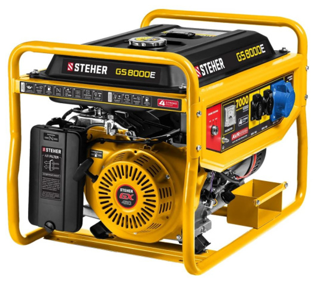 Генератор бензиновый STEHER GS-8000Е