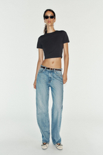 УКОРОЧЕННАЯ ФУТБОЛКА С КОРОТКИМИ РУКАВАМИ — ZARA
