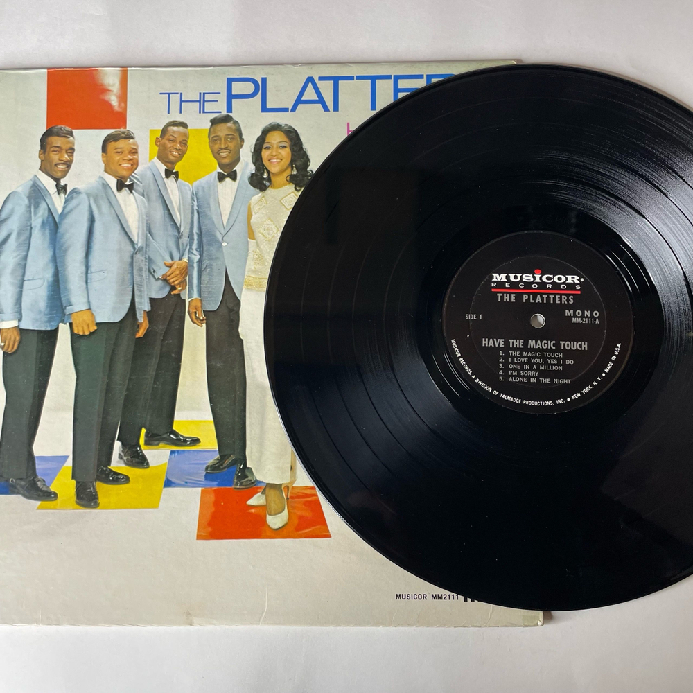Винтажная виниловая пластинка LP The Platters, Have The Magic Touch (США 1966)