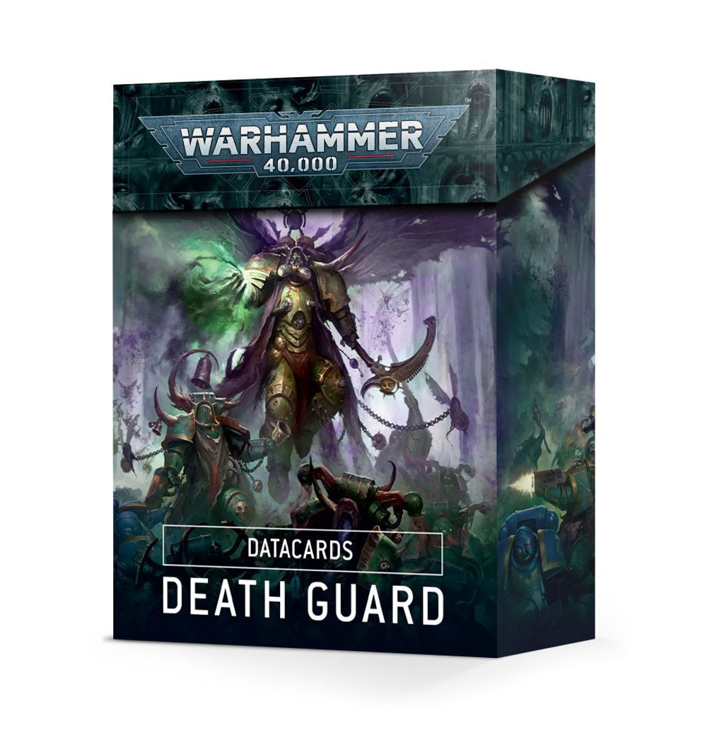 Datacards: Death Guard 9 редакции на английском языке