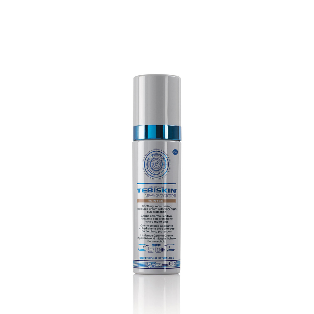 TEBISKIN UV-Sooth Teintee Тонирующий успокаивающий крем с SPF 50+, 50 мл