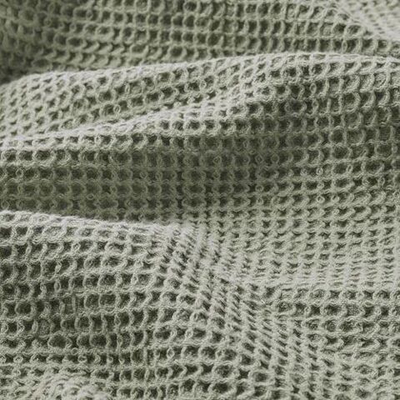 IKEA Полотенце с петлей для рук с бахромой VALLASAN, 40x70 см светло-зеленый (Из Финляндии)