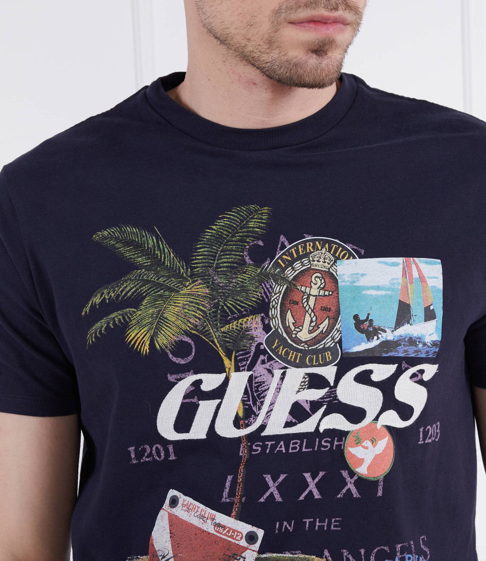 Футболка GUESS - темно-синий(M3GI38 KBDL0)