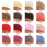 Exceed Wool FL, цвет 714 ярко-розовый