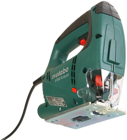 Электролобзик Metabo STEB 70 Quick кейс, 570 Вт черный