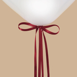 Лента атлас Бордовый 0,7 см ДБ