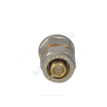 Муфта МП латунь никель обжим Дн 20х3/4" ВР ГОСТ 32415-2013 7002 Aquasfera 7002-04