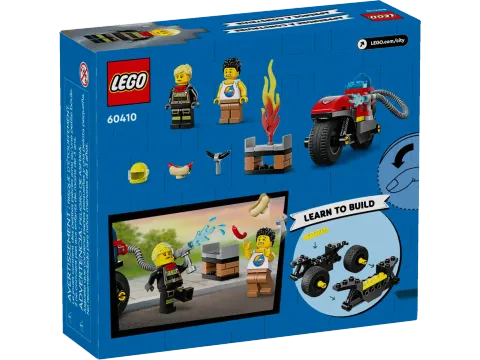 Конструктор LEGO City 60410 Пожарно-спасательный мотоцикл