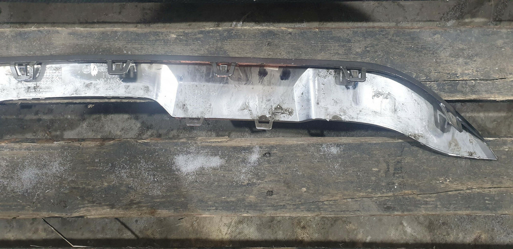 Накладка заднего бампера Mercedes GLE (W166) 15-18 Б/У Оригинал A1668857622