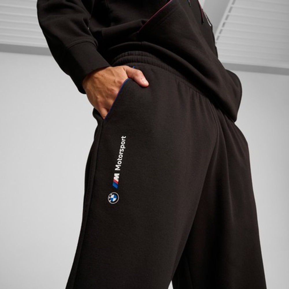 Брюки спортивные мужские PUMA BMW MMS ESS+ PANTS FLEECE