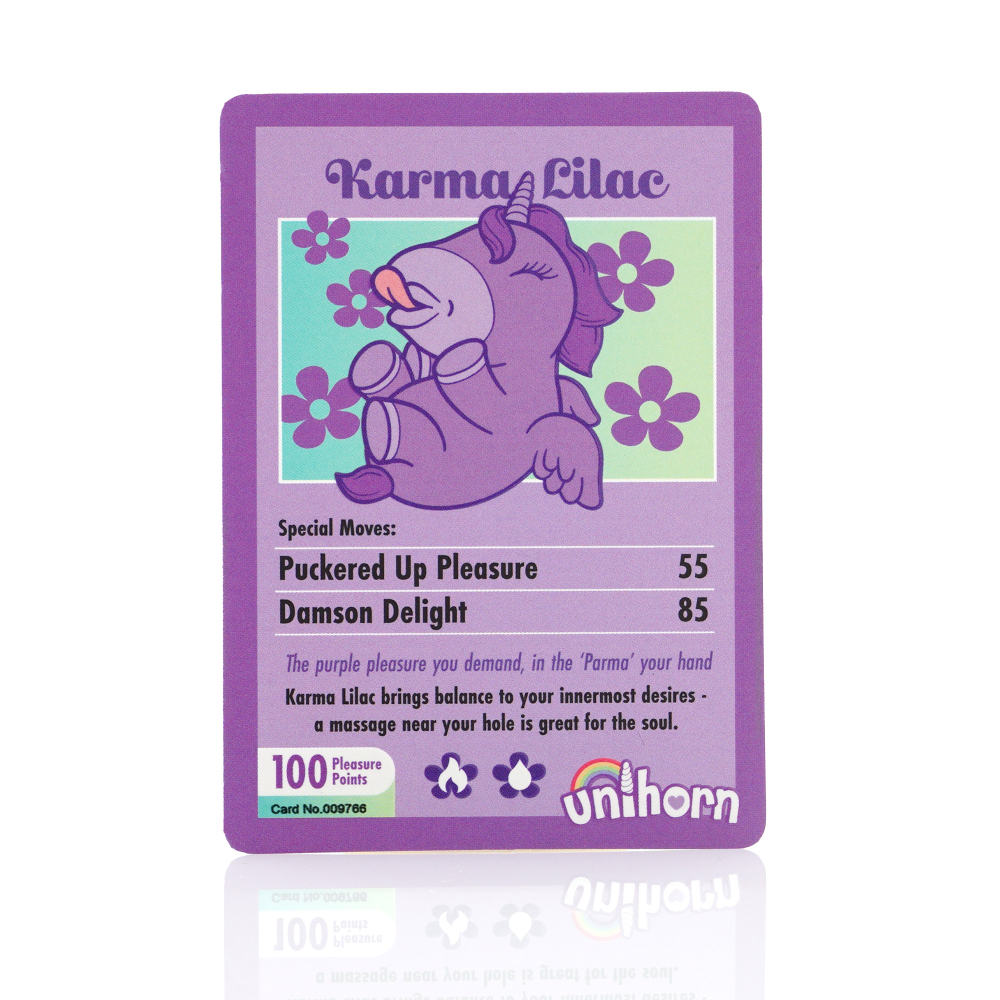 Unihorn - Karma Lilac - Вибромассажер с функцией пульсации