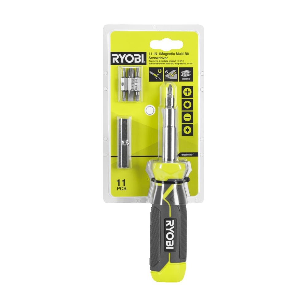 Отвертка со сменными битами Ryobi RHSDM1101 5132006049