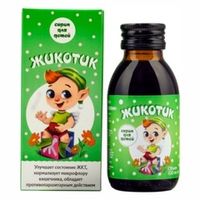 Безалкогольный сироп для детей "ЖиКоТик", 100 мл., Алфит Плюс Безалкогольный сироп для детей "ЖиКоТик", 100 мл., Алфит Плюс