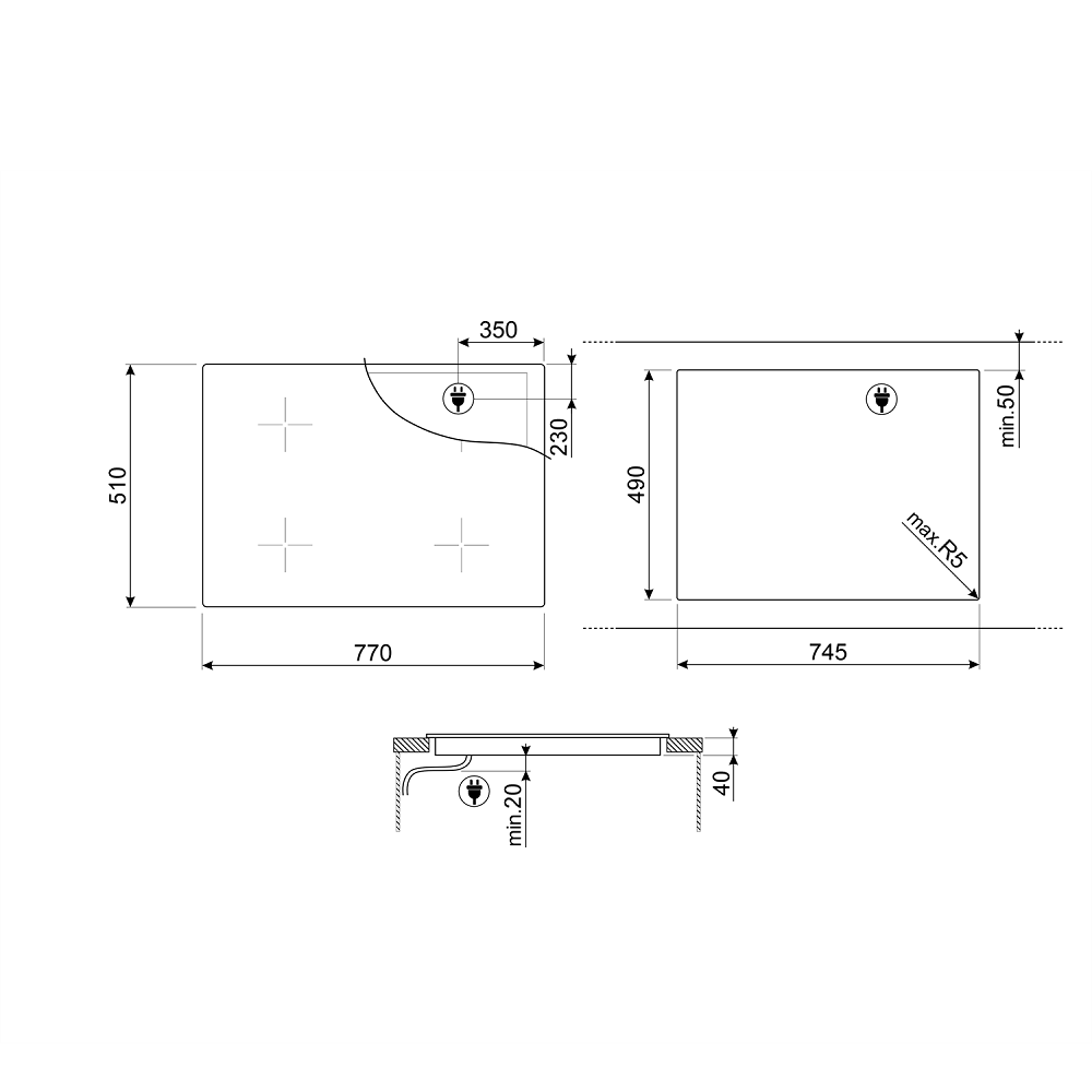 Smeg SE484EMTD