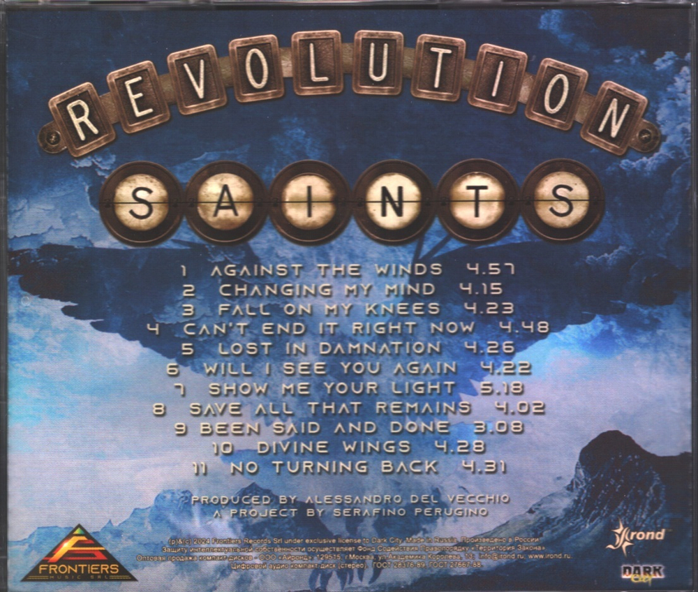 Revolution Saints / Against The Winds (RU)(CD)